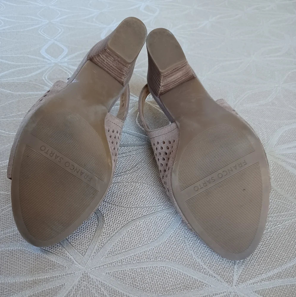 Franco Sarto Suede Sandals
